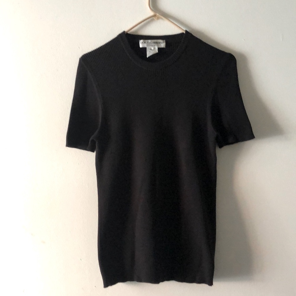 Dolce & Gabbana short sleeve sweater
